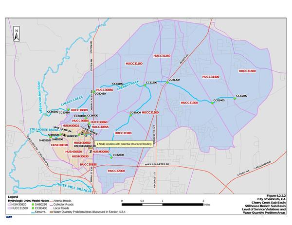 Cherry Creek & Stillhouse Branch, Lift Station, Sinks, Withlacoochee ...