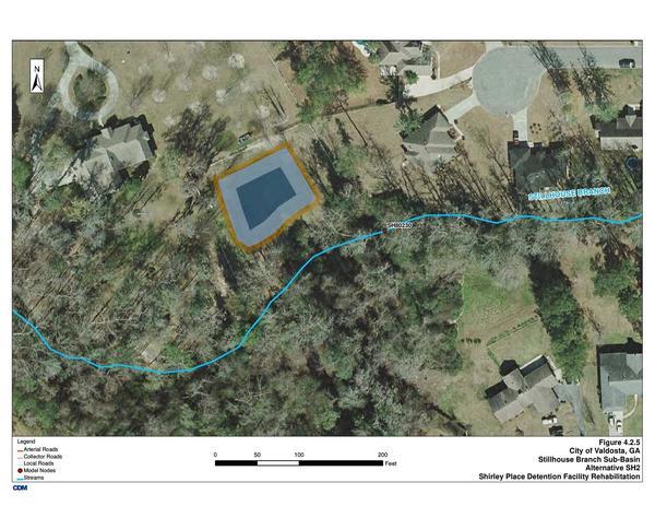 Figure 4.2.5 - Shirley Place Detention Pond Rehabilitation