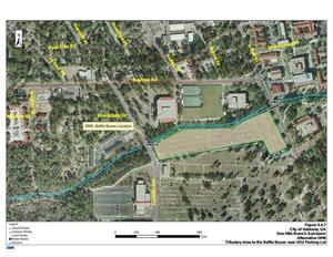 [Map: Brookdale Drive and VSU parking lot]