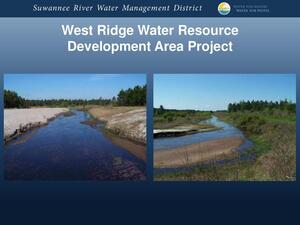 [West Ridge Water Resource Development Area Project]