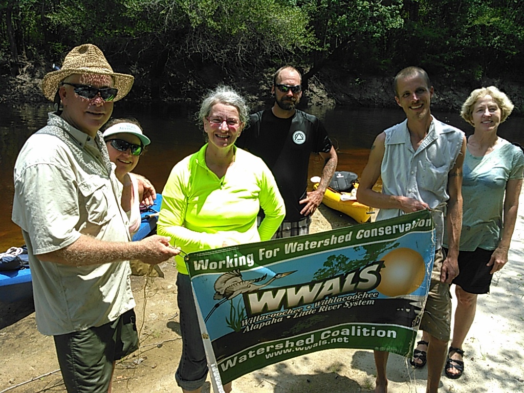 Banner: Chris and Deanna Mericle, Gretchen Quarterman, Mike Sims Jr., Chris Graham, Shirley Kokidko, --jsq 12:42:10, 31.0082779, -83.0231476