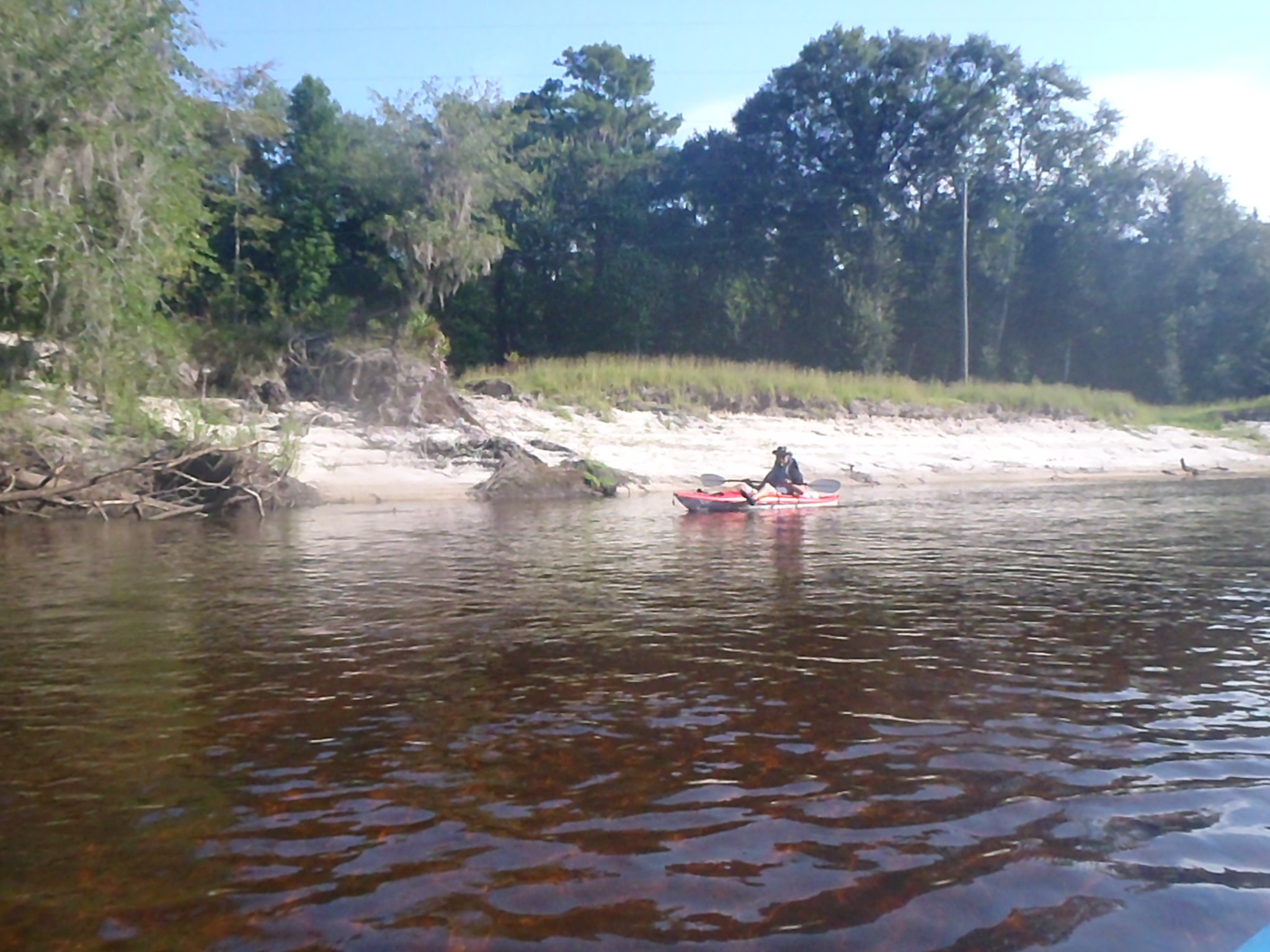 One boat at Lakeland-Waycross Power Line --GQ C1, 08:39:22, 31.0398350, -83.0461578