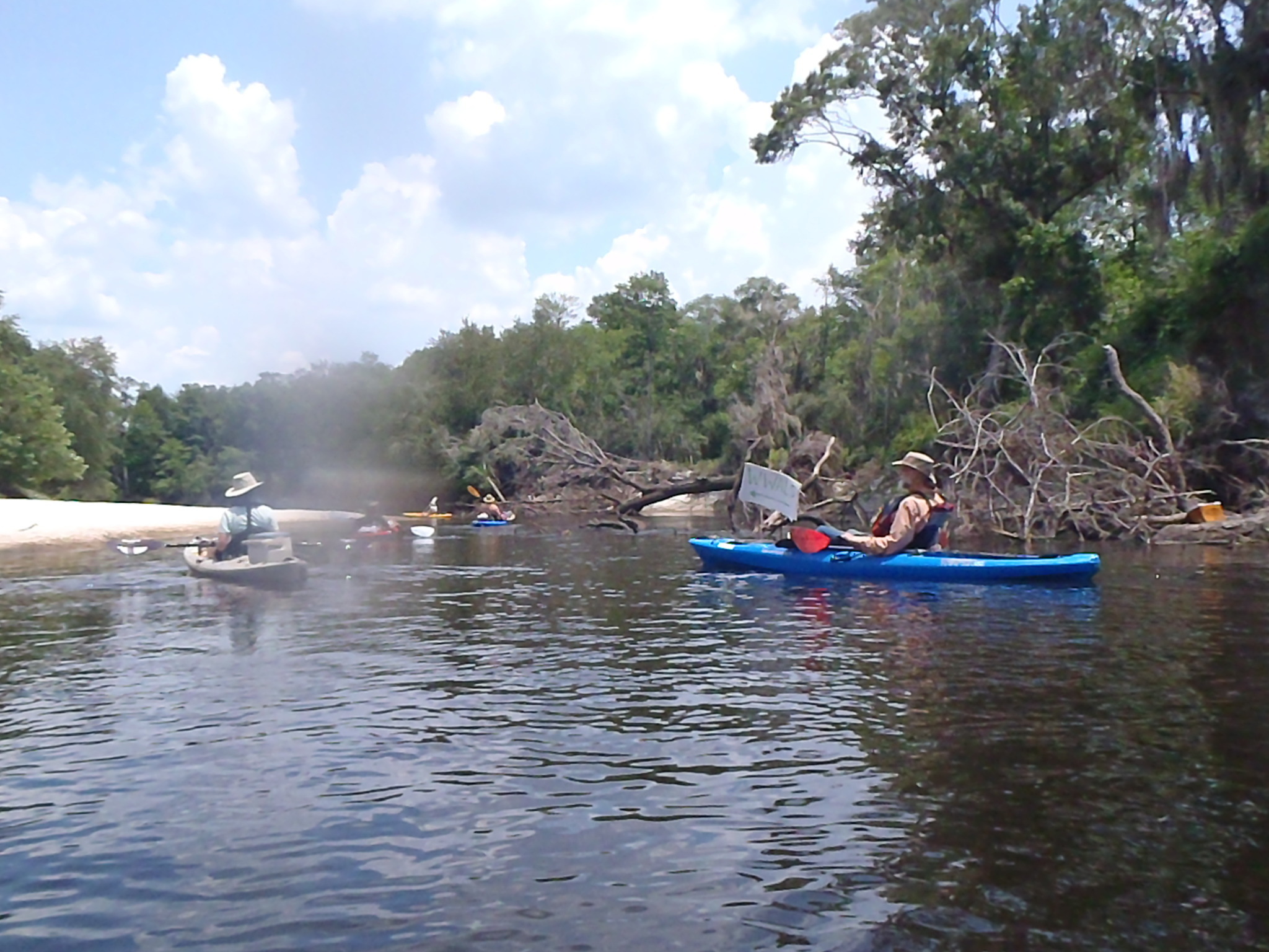 Deadfall on right bank --GQ C1, 13:42:23