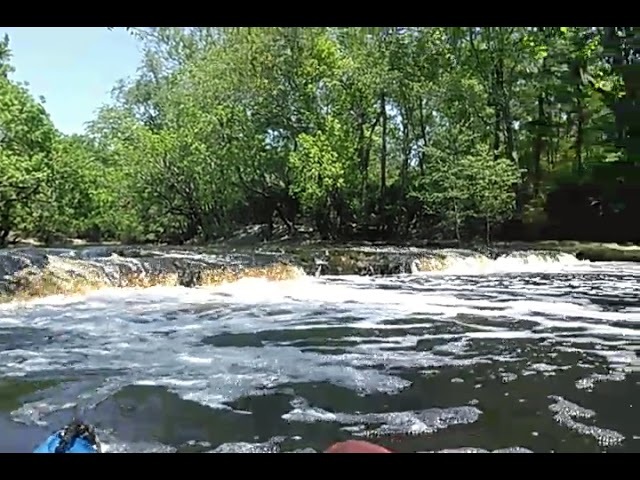 Waterfall of River Bend Rapids