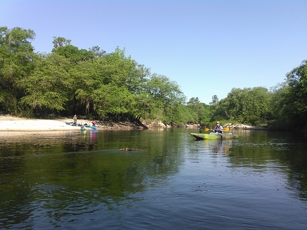 Upstream to the beach, 09:46:28, 30.9253330, -83.0381164