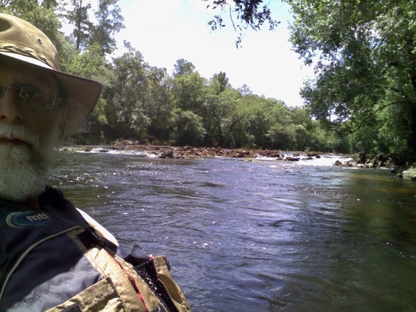 State Line Shoals selfie 30.6349239, -83.3416672