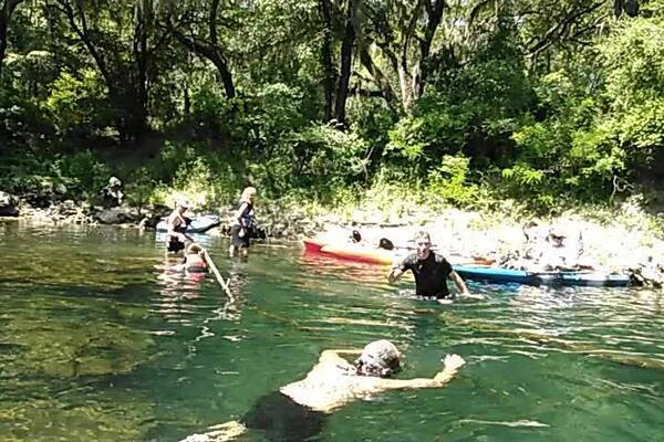 Movie: Swimming at McIntyre Spring (1.5M)