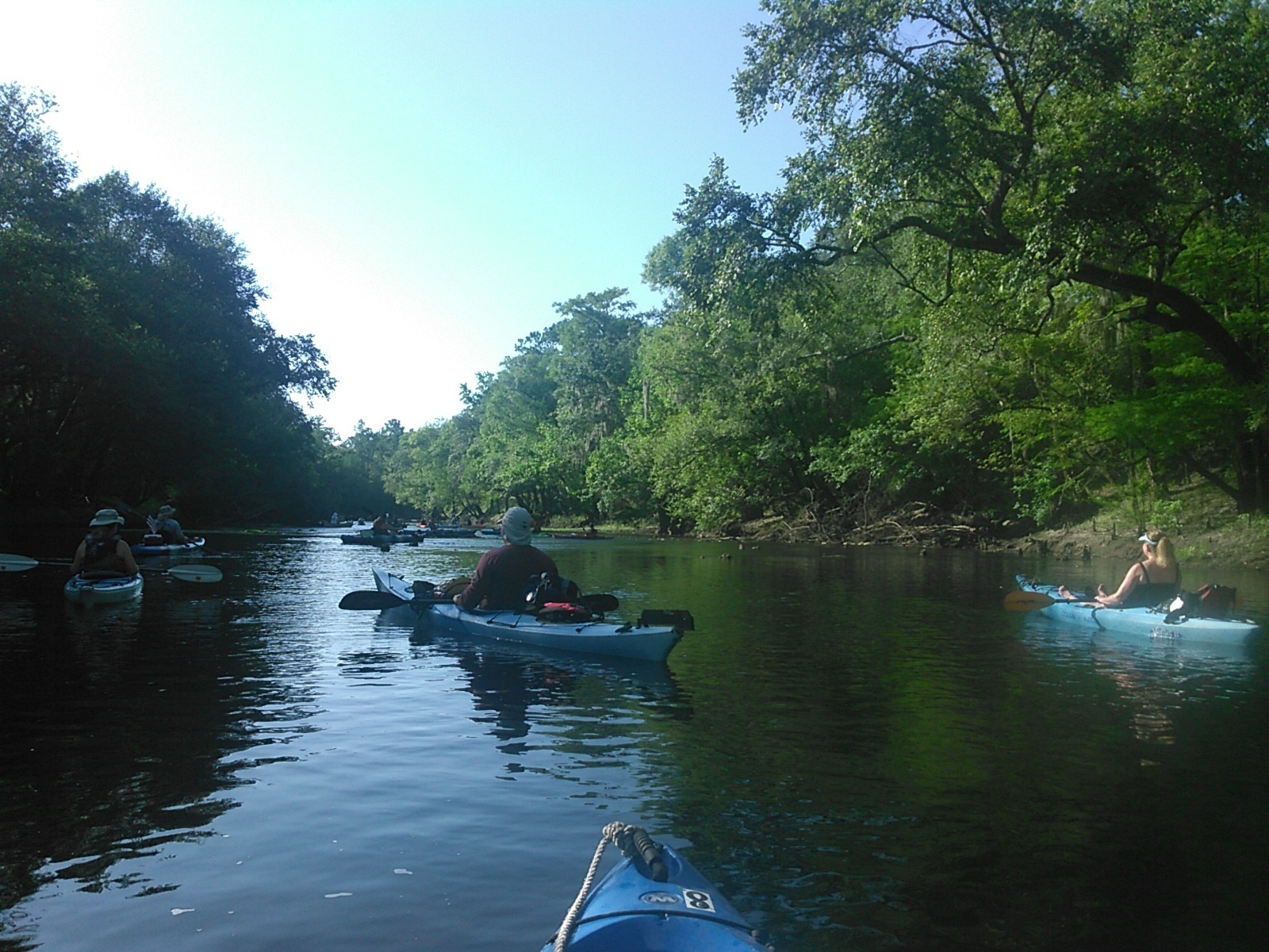 Starting downstream