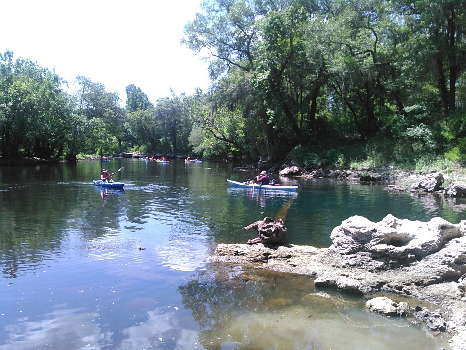 Heading downstream 30.6415977, -83.3663254