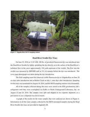 [Figure 3. Alapaha Rise ISCO sampling station.]