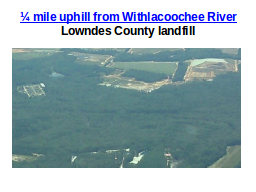 
Aerial: Lowndes County landfill