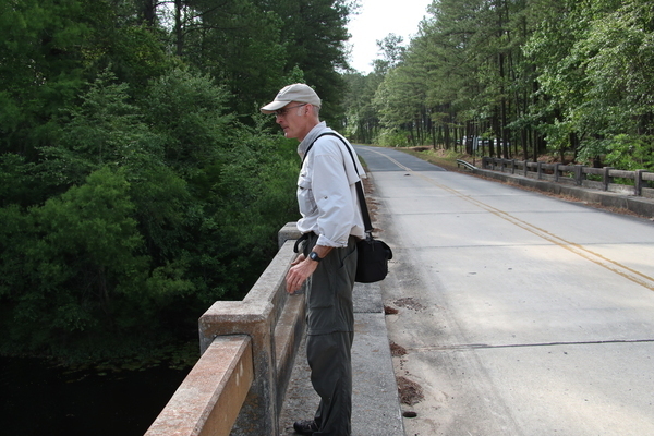 Bret on the bridge