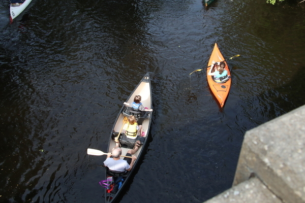 Scott James family downstream