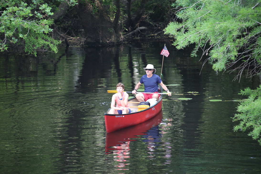 Red flag canoe