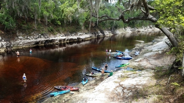Wading in the river, 2017:05:20 11:44:21, 30.3693500, -82.8884400 --jsq for WWALS