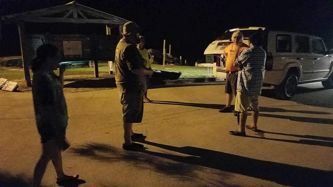 Phil confabbing afterwards