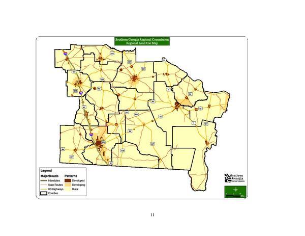 Page 11: Regional Land Use Map