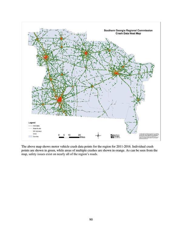 Page 90: Crash Data Heat Map