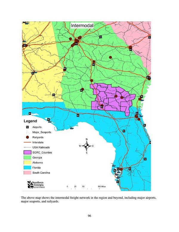 Page 96: Intermodal Transportation Map