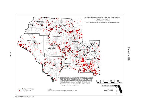 Illustration XIIb Natural Systems, Regionally Significant Natural Resources