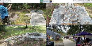 [Former Artesian Spring, Saunders Park, Valdosta, GA 2017-09-16, On Sugar Creek, Withlacoochee River]