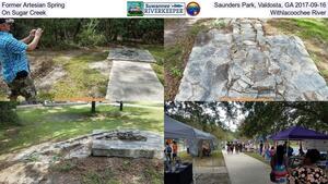 [Former Artesian Spring, Saunders Park, Valdosta, GA 2017-09-16, On Sugar Creek, Withlacoochee River]