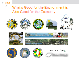 What’s Good for the Environment is Also Good for the Economy