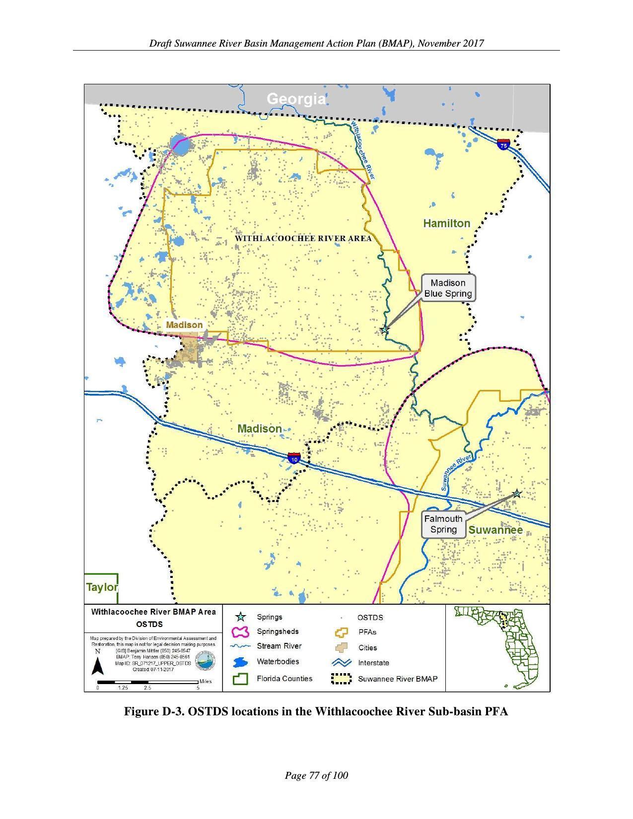 Figure D-3. Withlacoochee River Sub-basin PFA