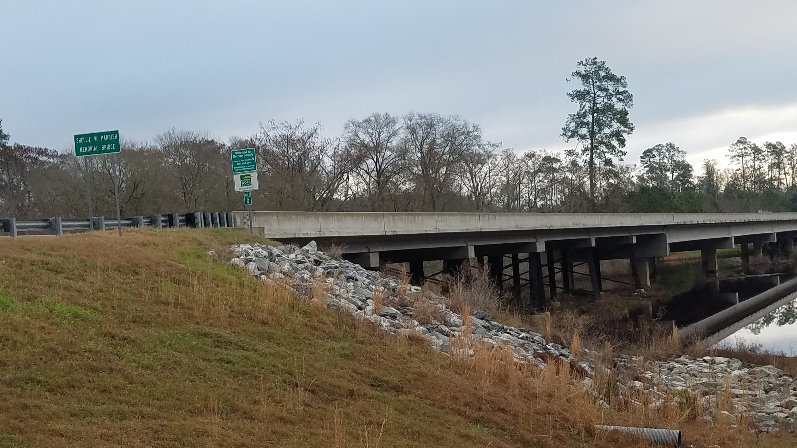 above: Shellie W. Parris Memorial Bridge