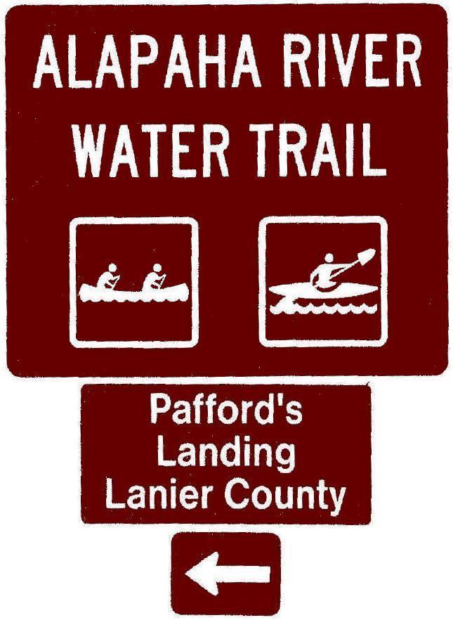 Pafford Landing, Lanier County, Left