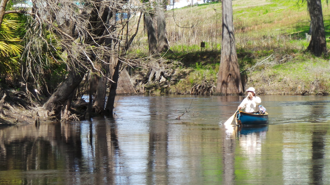 A happy paddler