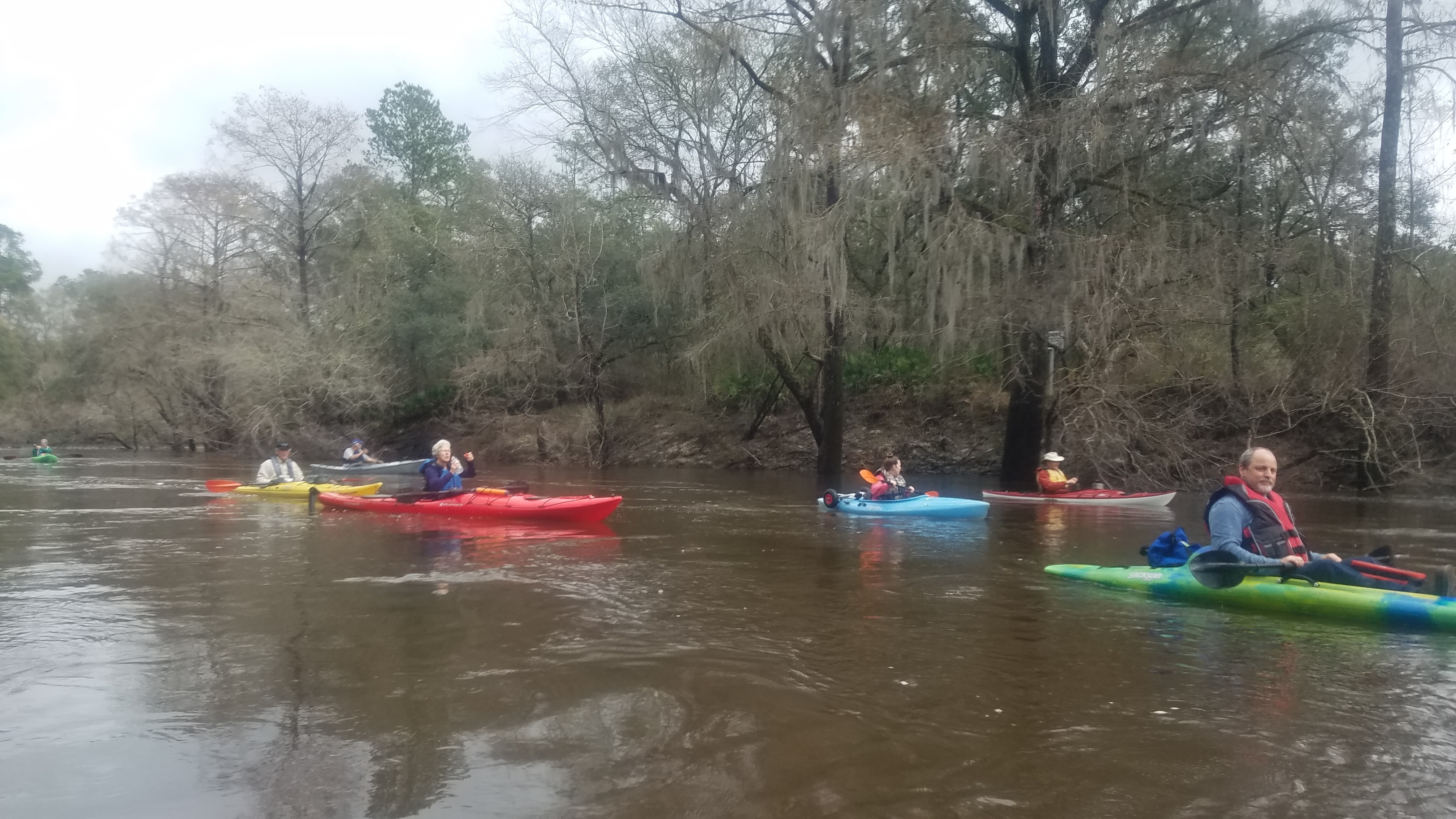 Boats at Sabal Trail sign, 14:30:14, 30.7951471, -83.4530279