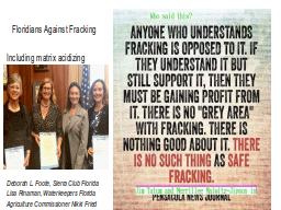 Floridians Against Fracking