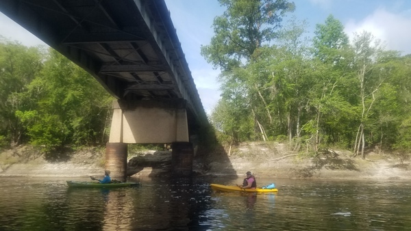 Under the CR 6 Bridge, 09:59:58, 30.5079392, -82.7167609