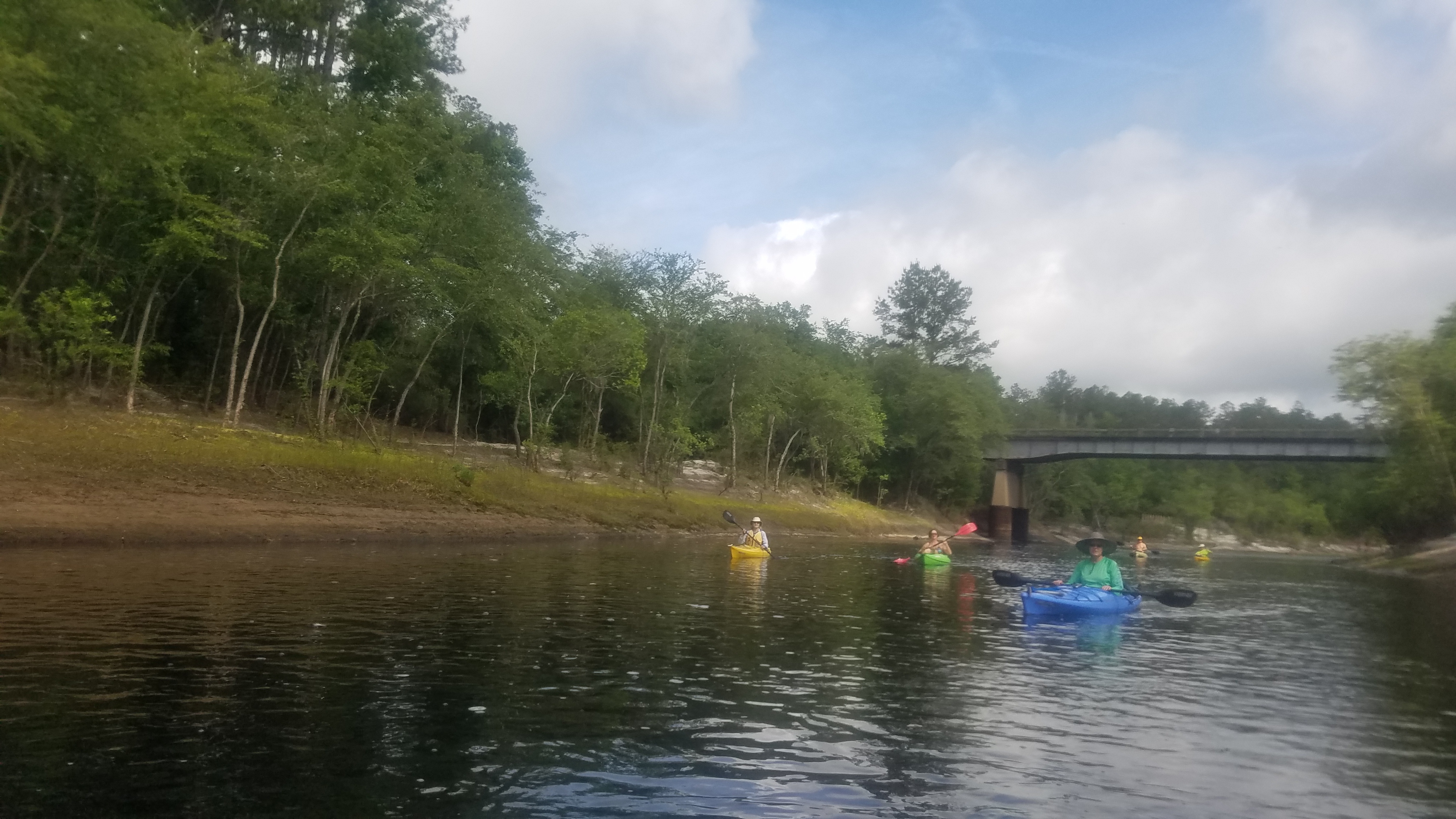 Below the CR 6 Bridge, 10:02:25, 30.5062101, -82.7159282