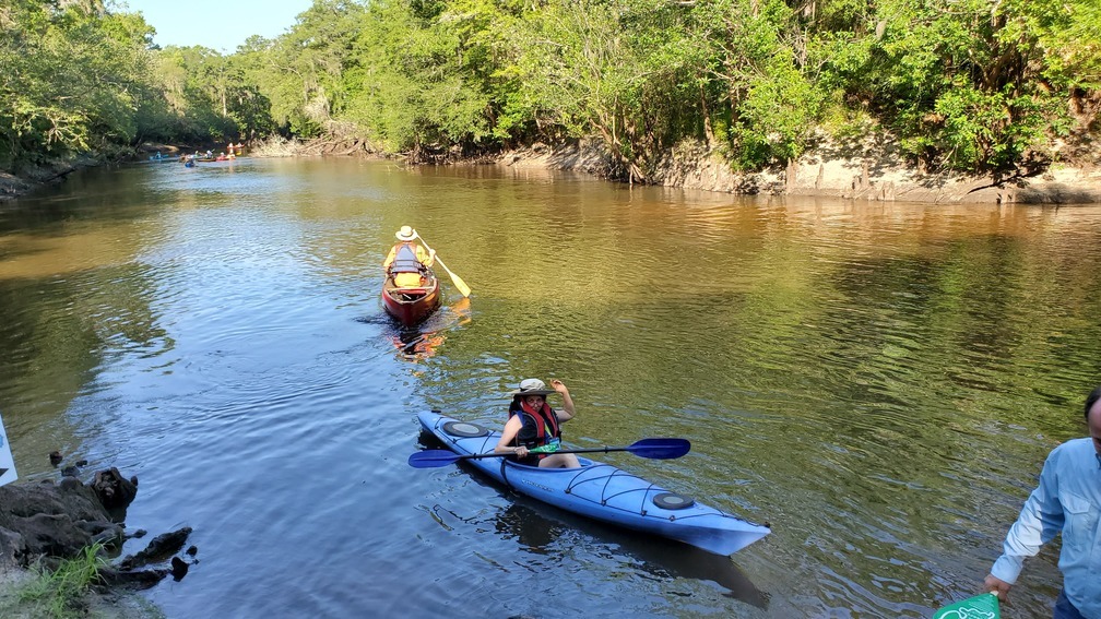 T2 & Mary Caroline Pindar depart, 09:14:29, 30.84707, -83.34761