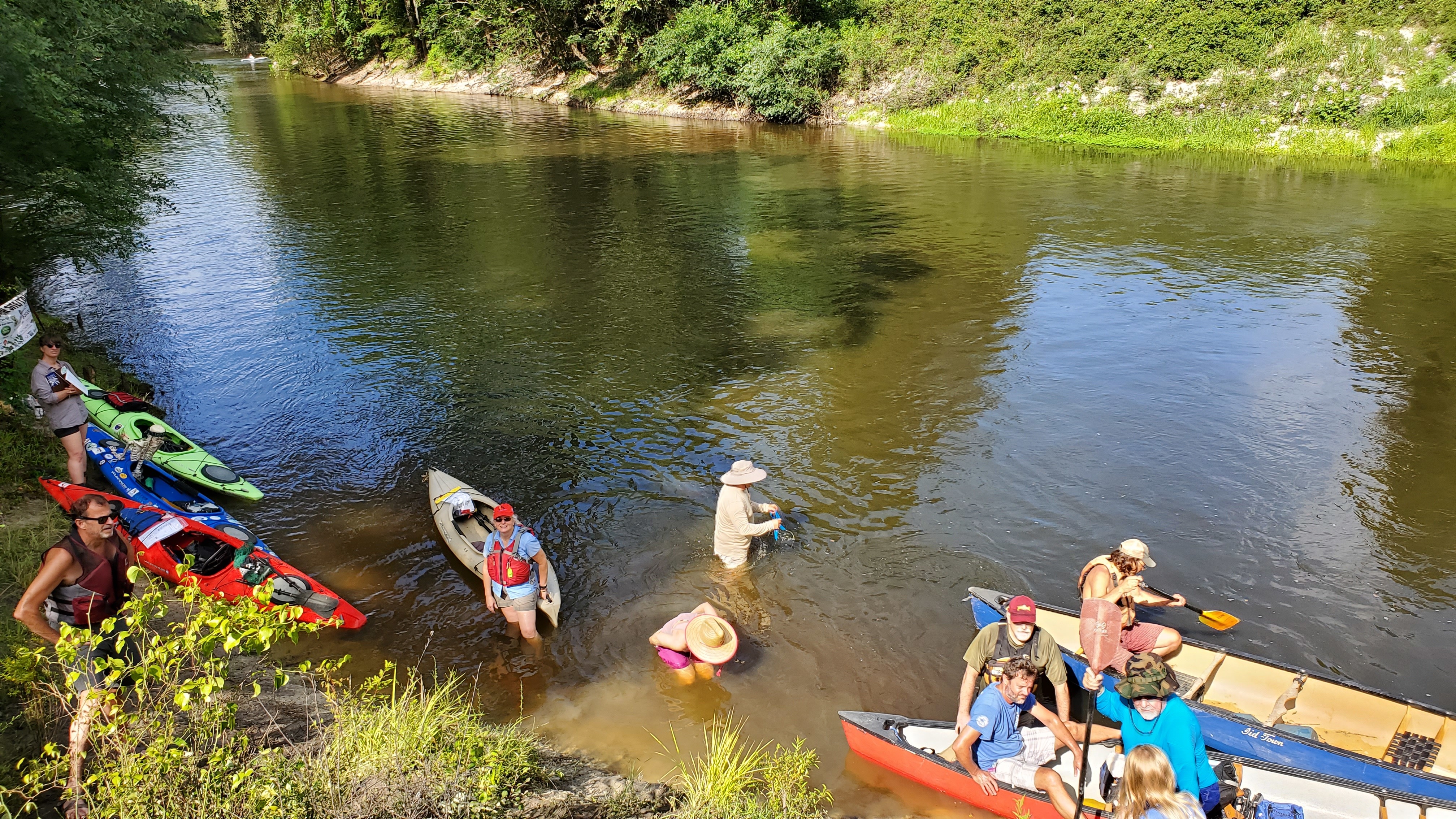 Waders and boaters