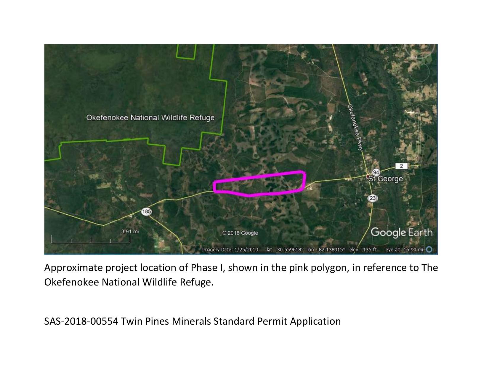 Phase I location Map