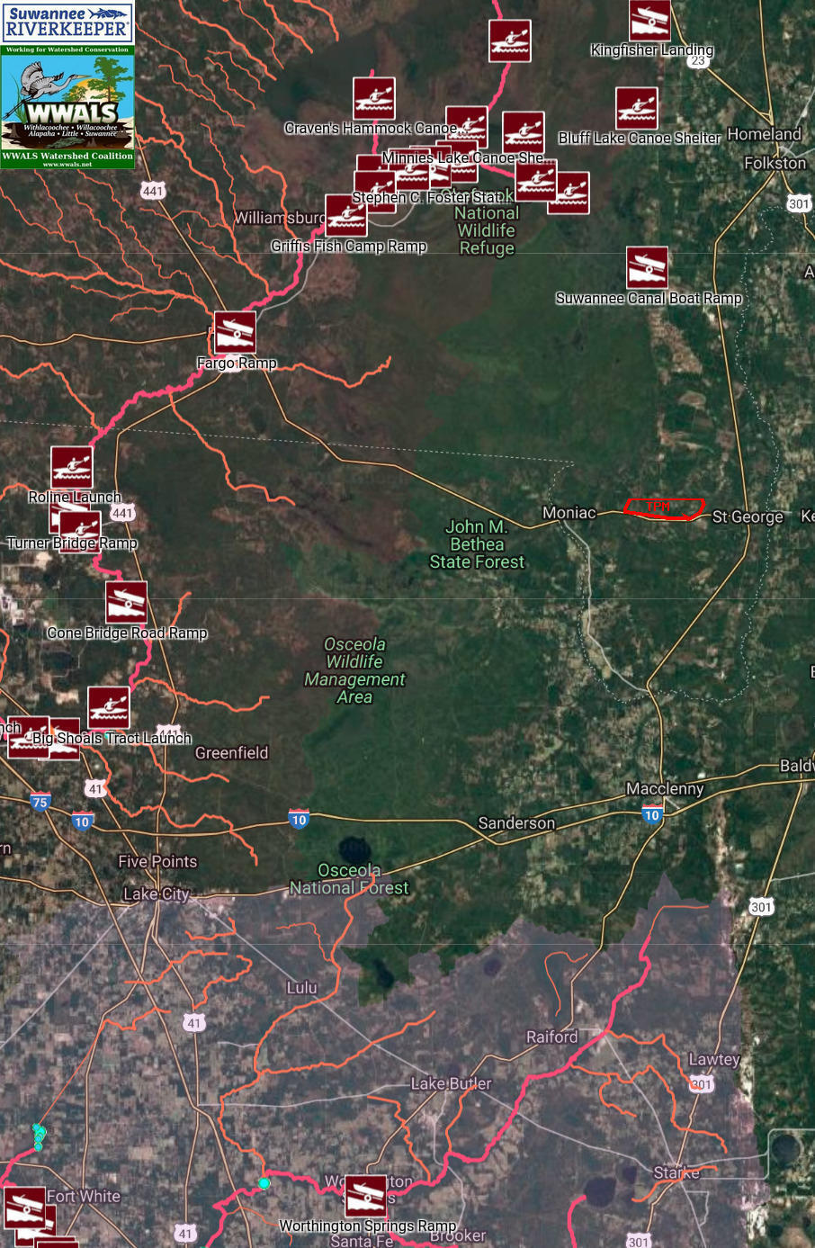 Suwannee River Basin Landings