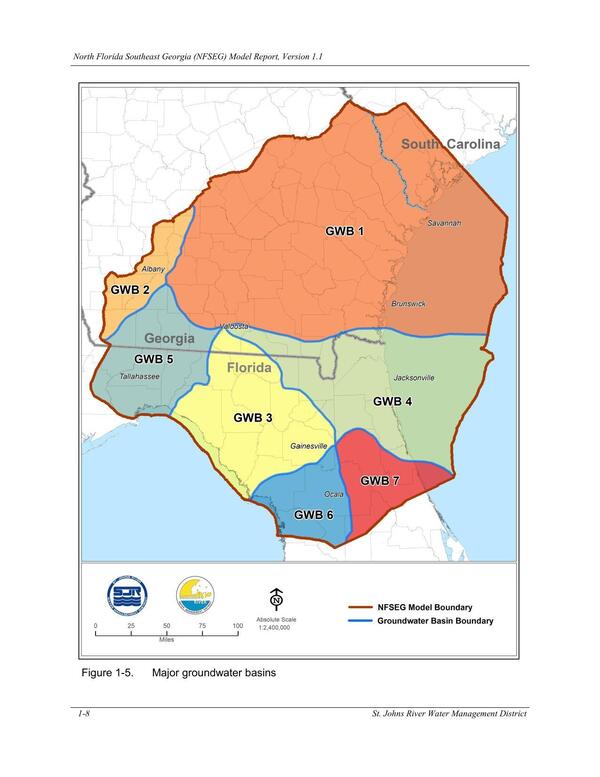 Figure 1-5. Major groundwater basins