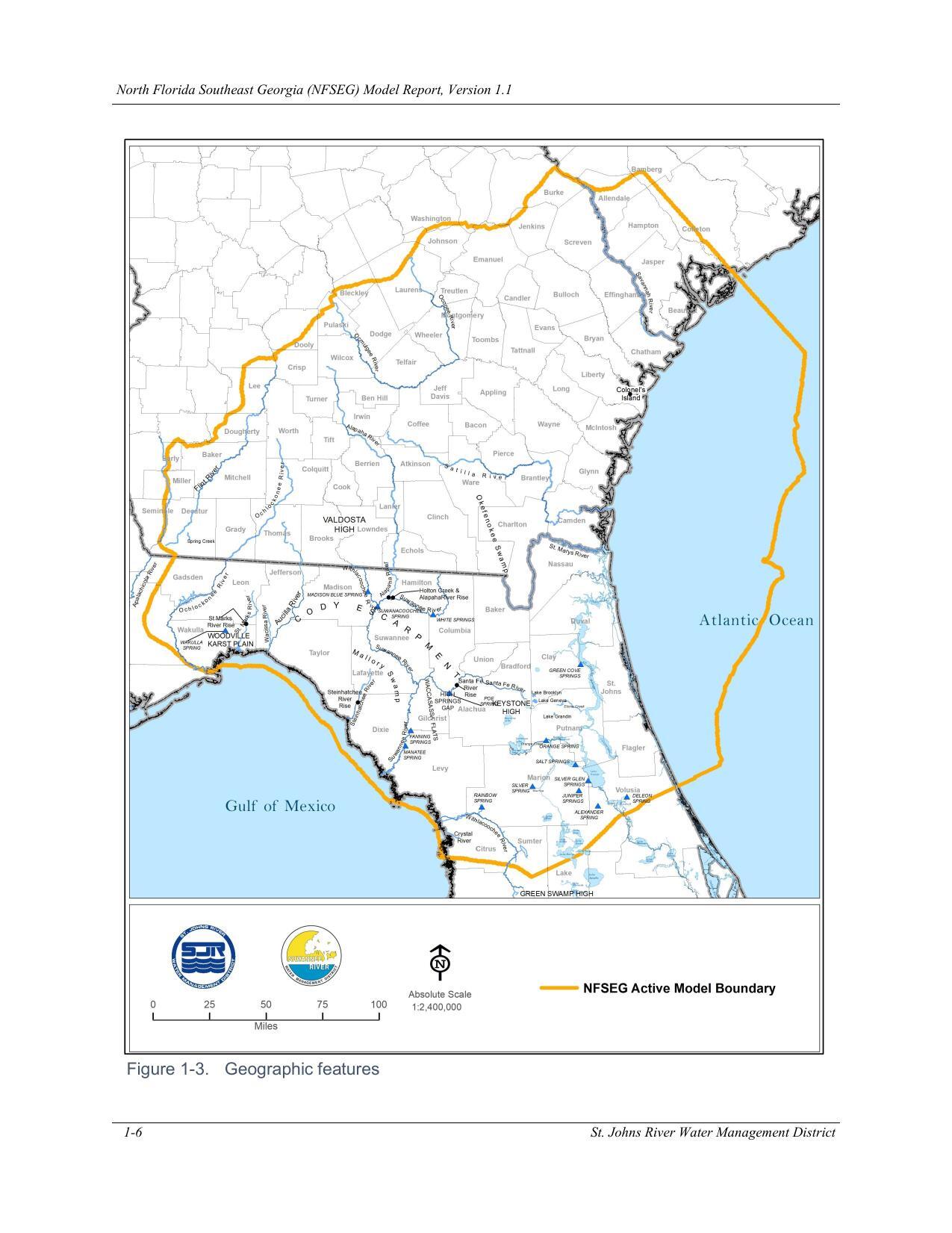 Figure 1-3. Geographic features