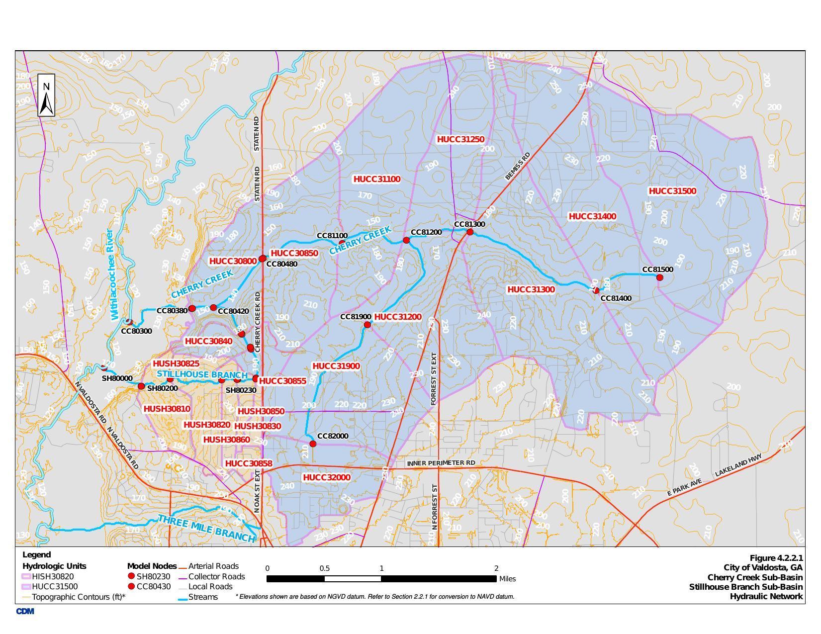 Figure 4.2.2 Hydraulic Network