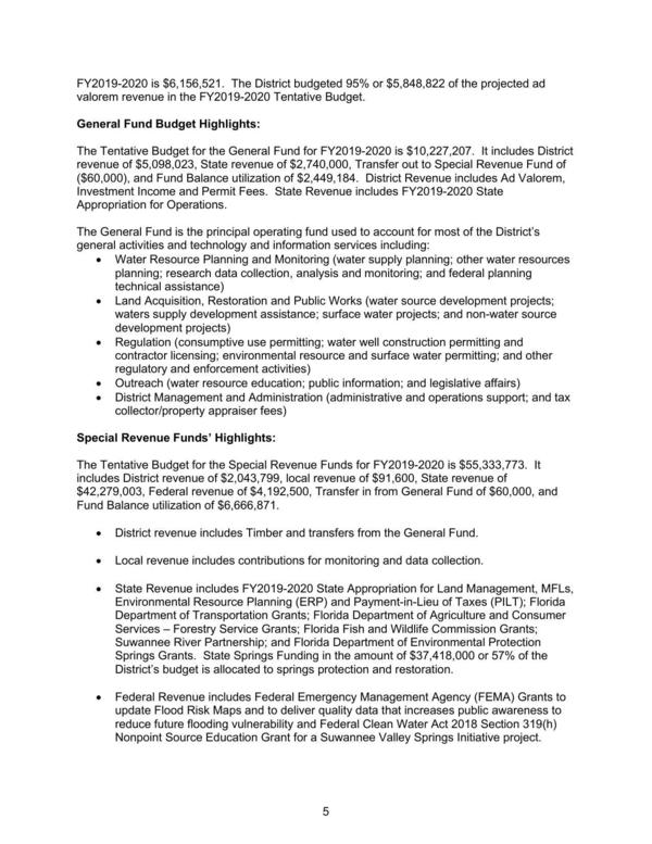 reduce future flooding vulnerability and Federal Clean Water Act 2018 Section 319(h)