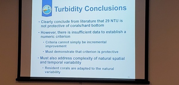 Turbidity Conclusions