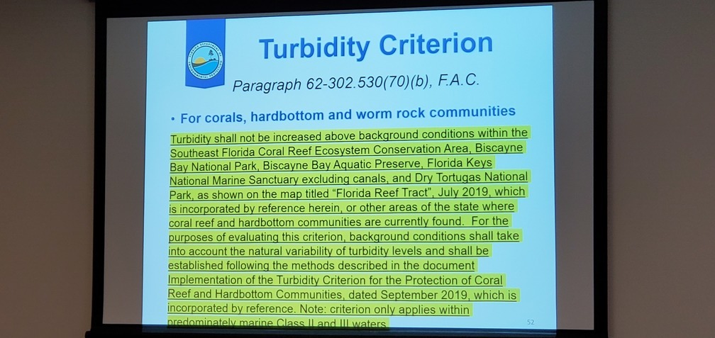 Slide: Turbidity Criteria (b)