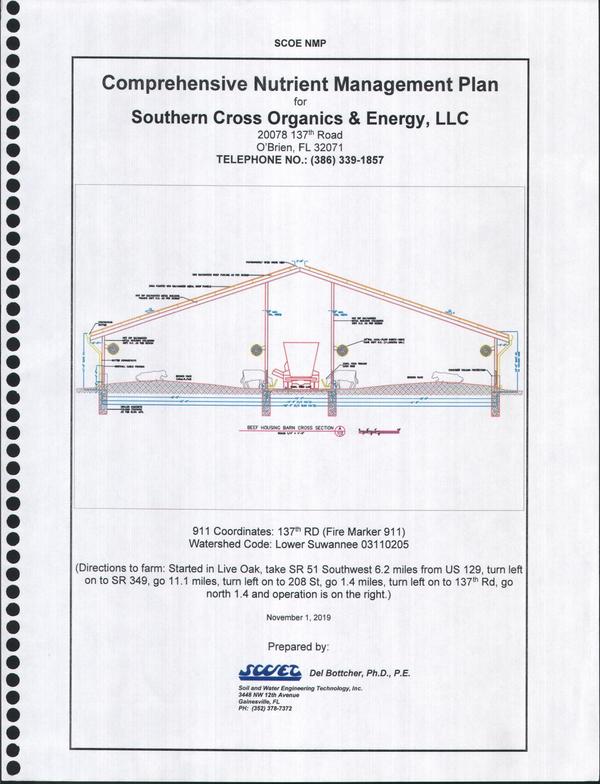 [Comprehensive Nutrient Management Plan]