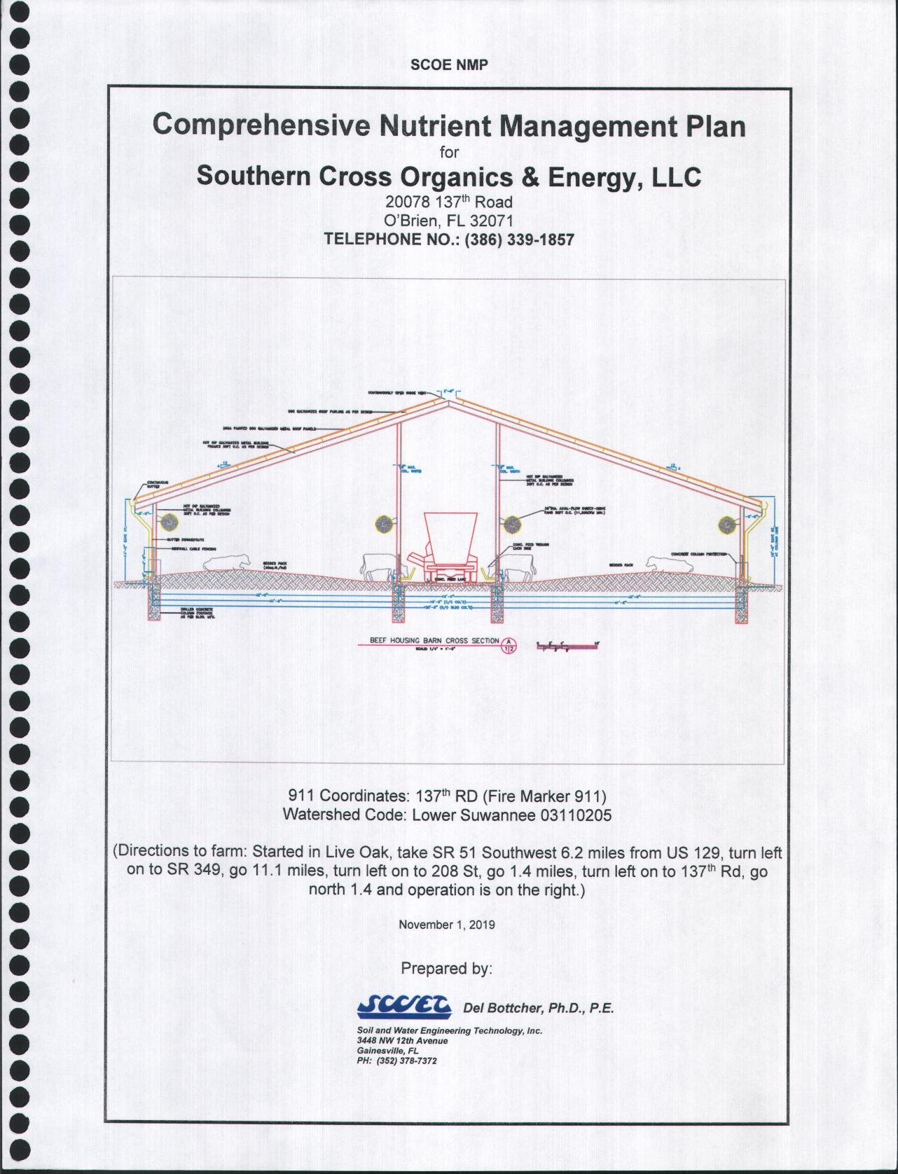 Comprehensive Nutrient Management Plan