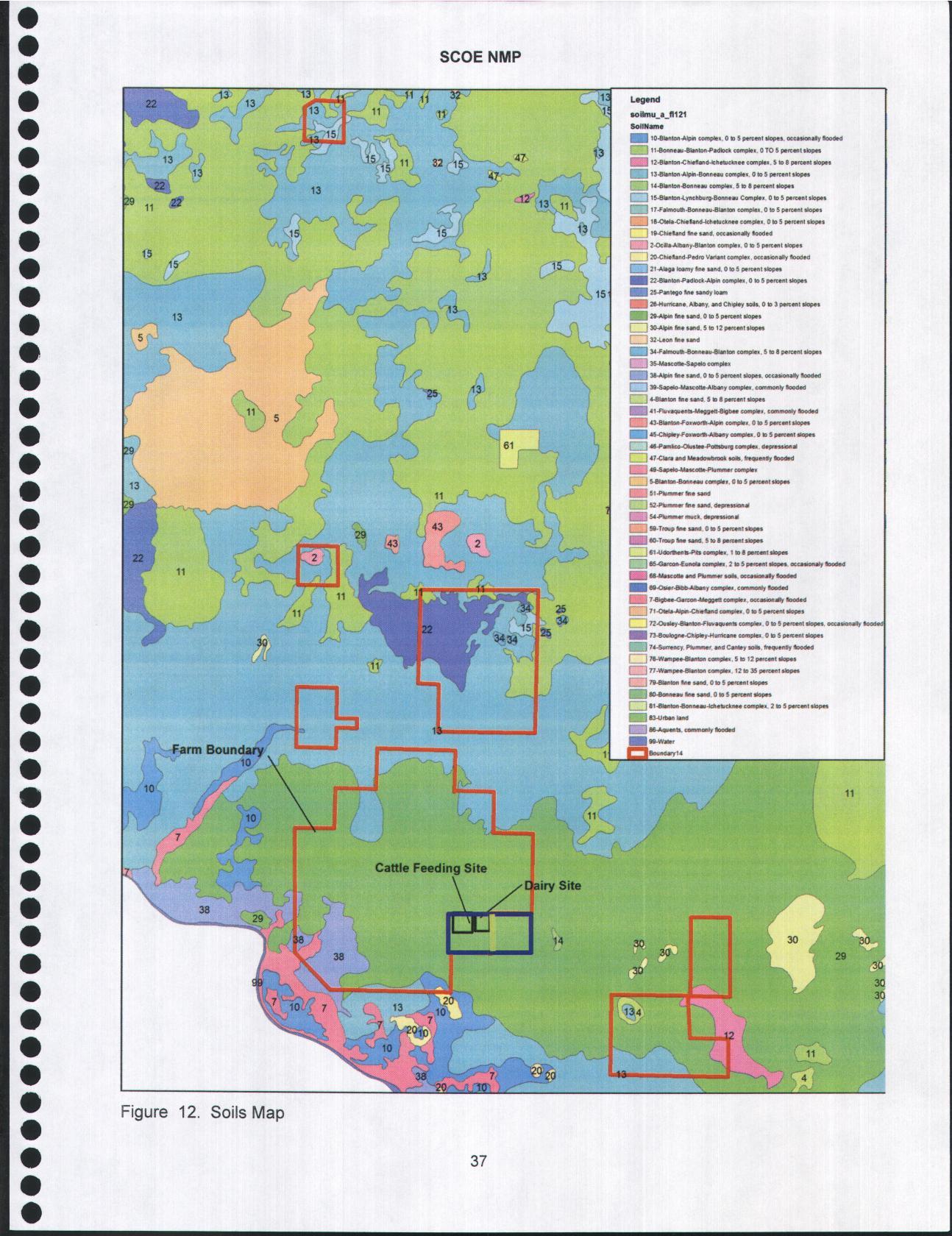 Figure 12. Soils Map