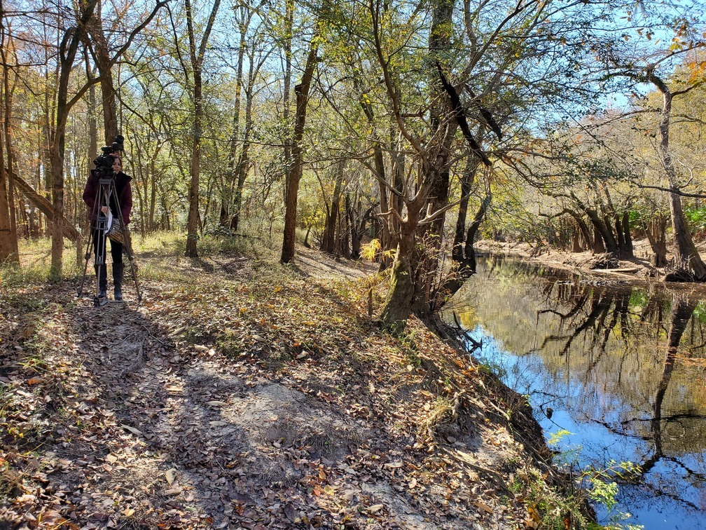 Reporter at Little River