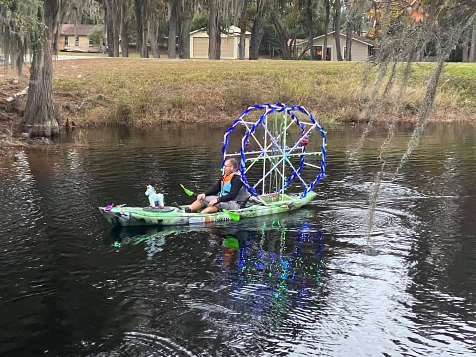 Bobby McKenzie paddling